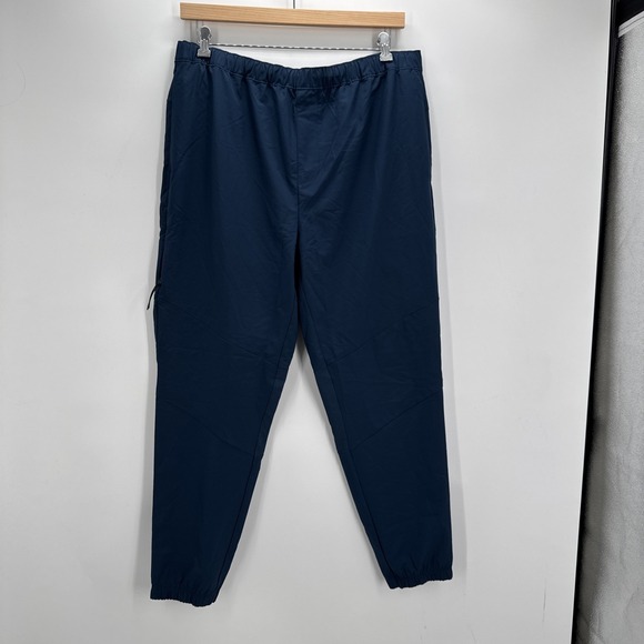 GAP Other - Gap Twill Jogger Pants Mens XL Black Elastic Waist Cuffed Casual Relaxed Fit